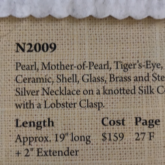 Authentic Silpada N2009 necklace in EUC!!! Stunning piece for the fall 🍁 - Picture 6 of 6